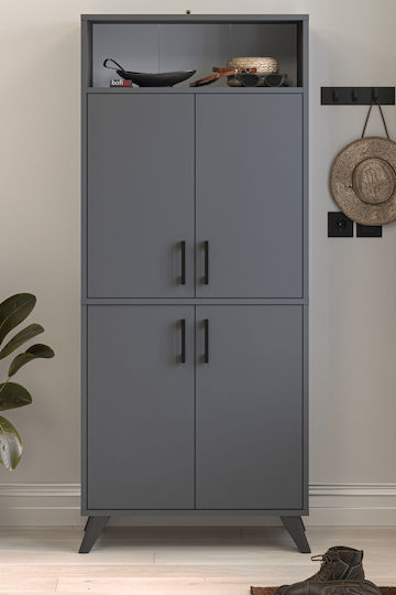 Holz Schuhorganisator 72x32x170cm