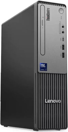 Lenovo ThinkCentre Neo 50s Gen 6 SFF Настолен компютър (Ultra 5-225/16GB DDR5/512GB SSD/W10 Pro) с Клавиатура (BG)