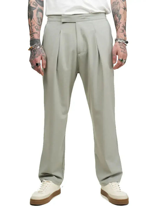 Stefan Fashion Pantaloni Elastici cu Croială Le...