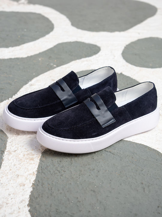 Northway Mocasini Bărbați Loafers Din Catifea A...