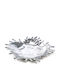 Splash Decorative Aluminum Platter Silver