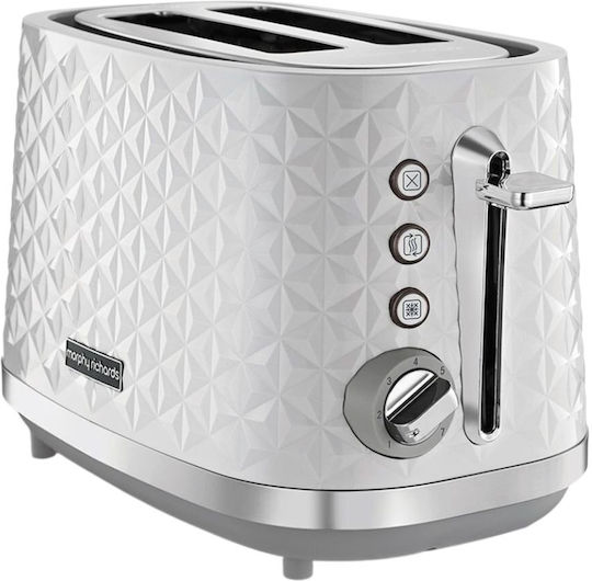 Morphy Richards Toaster 2 Schlitze 800W Weiß