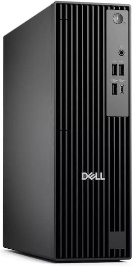 Dell Pro Slim Компютри В Компактен Формат Настолен Компютър (Ultra 5-235/16GB DDR5/250GB SSD/W10 Pro) с Клавиатура (Български)