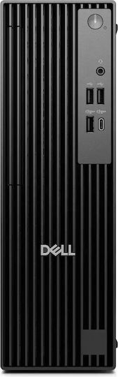 Dell Pro Slim Компютри В Компактен Формат Настолен Компютър (Ultra 5-235/16GB DDR5/250GB SSD/W10 Pro)