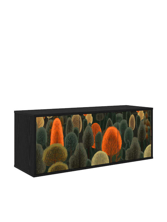 TV-Ständer Zaandam Schwarz M102xP33xH40cm