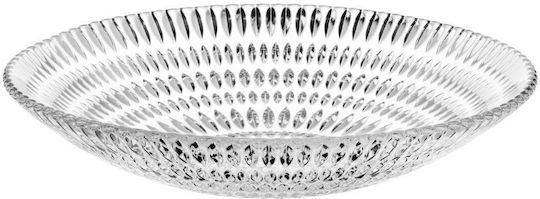 Nachtmann Ethno Round Glass Serving Bowl with Diameter 25cm