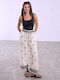 Celestino Damenhose Imprägniert Loose Fit Beige Hell