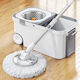 Mop Rotativ Set Cu 4 Piese De Schimb NT-MOP360-INOX-4R