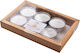 Mondex Aromatic Tealights In White Colour 6 Pieces