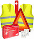 Walser Auto-Notfall-Kit mit Apotheke, Warndreieck und Reflektierende Weste