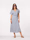 Лятна Midi Рокля-риза Delphine Dress