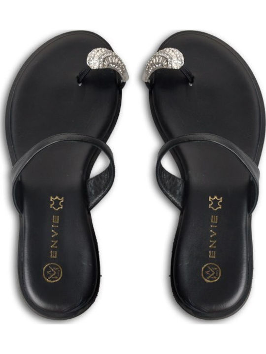 Envie Shoes Leder Flache Sandalen Für Damen Sch...