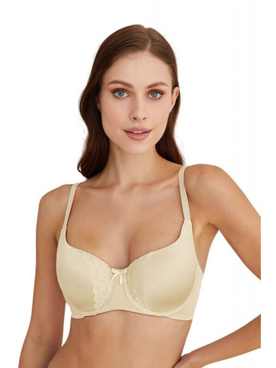 NBB Lingerie Ecru Bra with Underwire