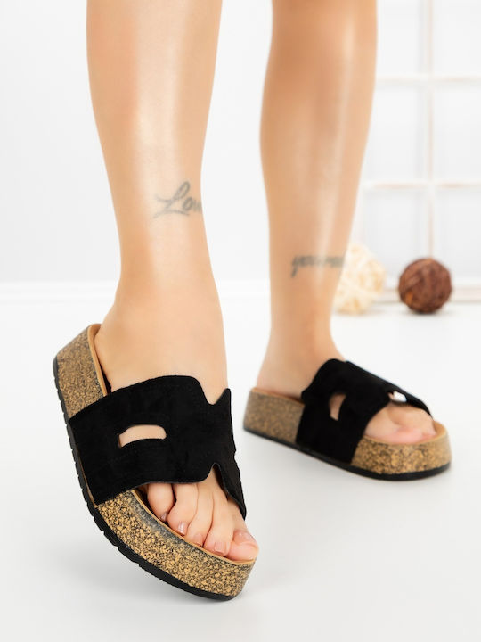 Kalapod Women's Flat Sandals Black