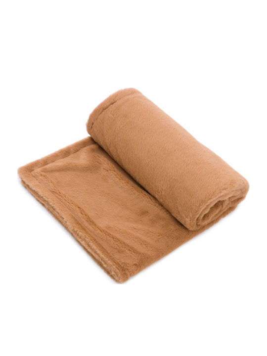 Pet Comfort Κουβέρτα Σκύλου Καφέ 150x100εκ.