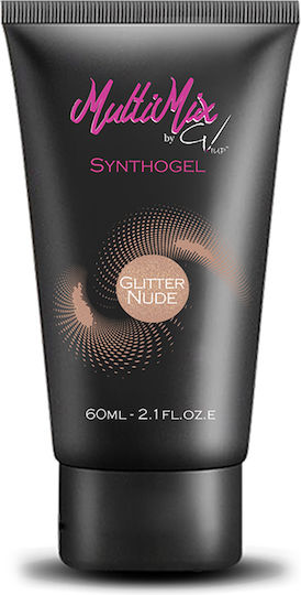 GEL.IT.UP Acrygel Νυχιών Glitter Nude 60gr