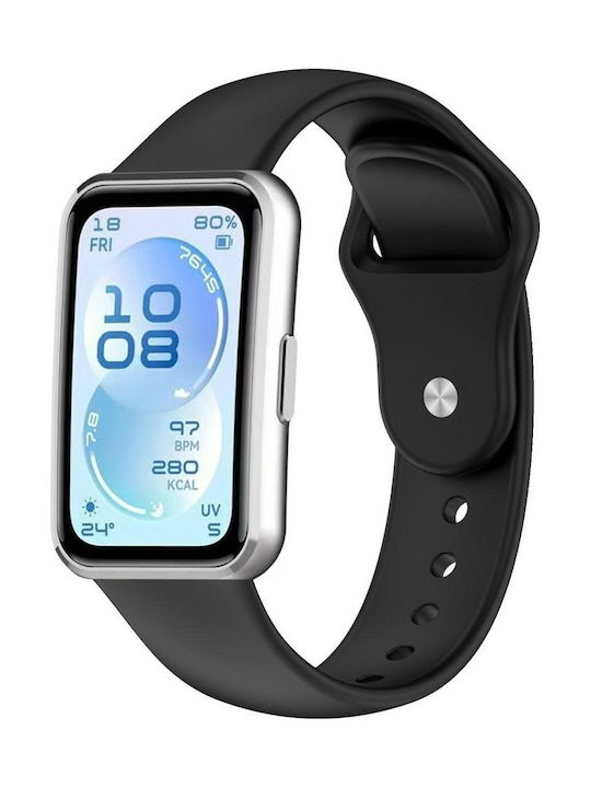 Beline Силиконова каишка Черна (Huawei Band 11)