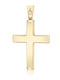 Chrilia Vergoldeter Kreuz 14K Ohne Kette