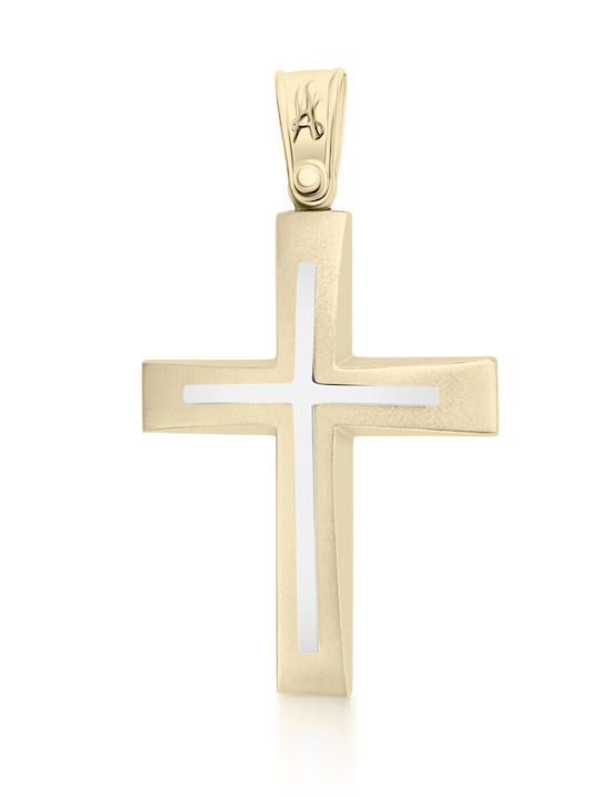 Chrilia Gold Kreuz 14K Ohne Kette