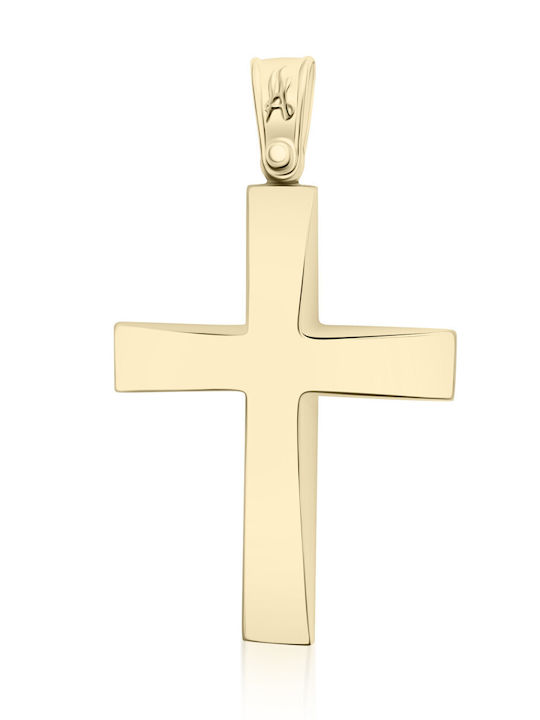 Chrilia Gold Kreuz 14K Ohne Kette