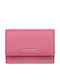 Michael Michael Leder Damenbrieftasche Rosa