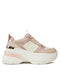 Adidasi Flatforms pentru femei Roz