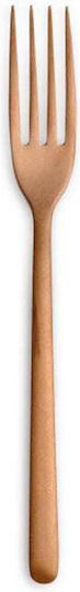 Comas Canada Set Fruit Dessert Forks Stainless Copper 18.5cm 12 Pieces