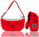 Milk & Pepper Shoulder Bag for Dog Cat Carrying Red L55xW21.5cm
