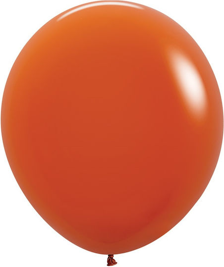Балони Латекс 24 Оранжеви 3 Бройки Sunset Orange