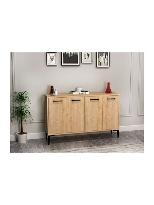 Buffet Kailua 2832 Wooden Light Oak 120x30x75cm