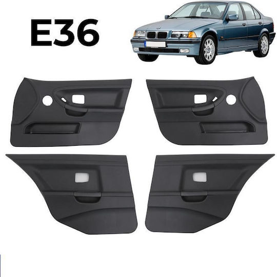 Door Upholstery Bmw 3 E36 Sedan 90-99 4 Pieces Front & Rear Doors