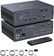 B0FVDC913C KVM & Datenumschalter mit USB-C / HDMI / USB 3.0 / Ethernet