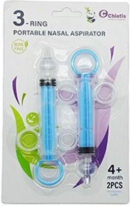 Chiotis Nasal Aspirator for Infants and Kids 2 Pieces