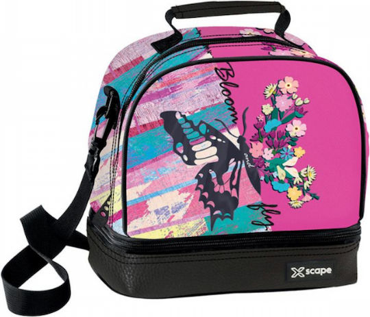 Graffiti Kids Insulated Lunch Bag 5 Litre Fuchsia Kuromi 20x16x22cm