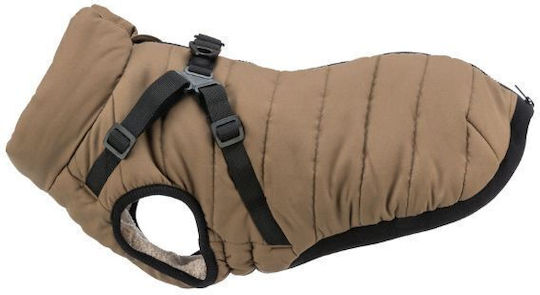 Trixie Dog Coat Beige Back Length 33 cm