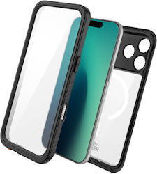 Eiger Magsafe 360 Full Body Case Iphone 17 Pro Waterproof Ip68 Drop-test 2m Black Transparent