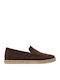 Suede Men's Loafers in Brown Colour