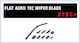 Ztec+ Flat Aero Tec Wiper Blades 28 70 Wzf8700