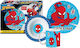 Spiderman Set Hrană Ceramic 3 Piese
