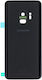 Samsung Galaxy S8 Battery Door + Battery Door Adhesive + Back Camera Lens Bezel Black Oem