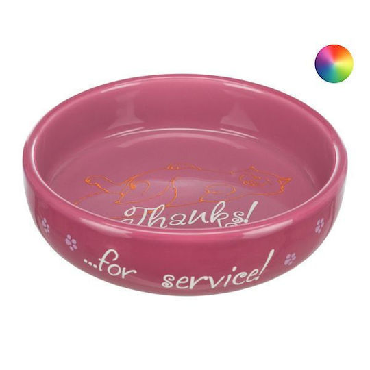 Trixie Ceramic Food Bowl for Cat 300ml 15cm Various Colors