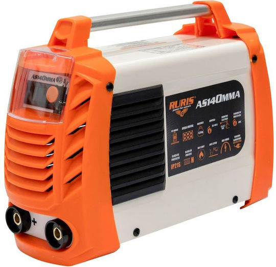 Ruris Mașină de sudură Inverter MMA cu Curent de sudură maxim 140A Afișaj digital