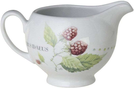 Laura Ashley Wildflowers Milchkännchen Servierset aus Porzellan Braune