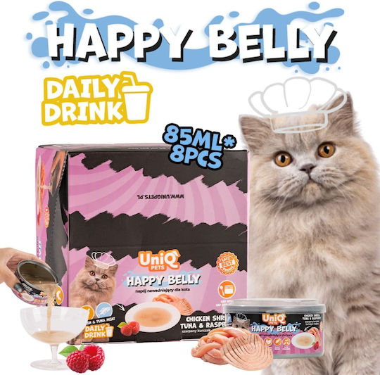 Uniq Wet Cat Food with Chicken and Tuna 8x