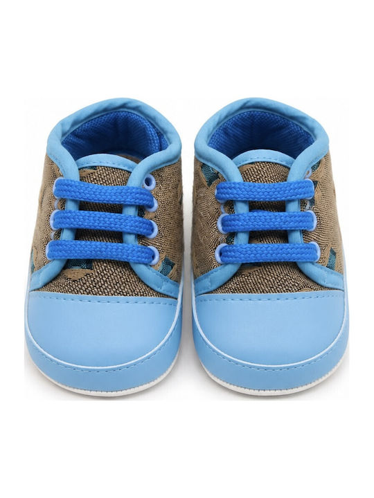 Panino Weiche Sohlenschuhe für Babys Türkisen Sneakers