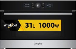 Whirlpool Built-in Microwave Oven with Grill 31lt Grey Whirlpool Built-in Microwave Oven with Grill 31lt Grey