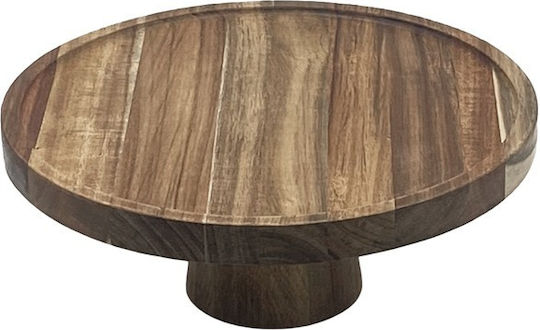 Bisetti Wooden Cake Stand