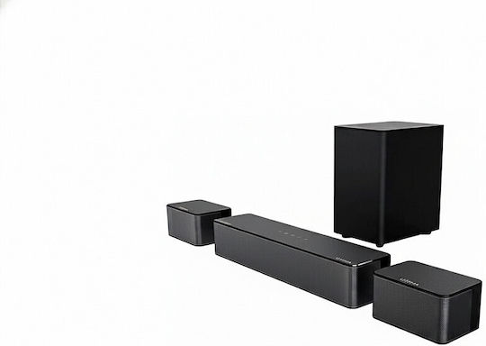 Ultimea Poseidon M4T Саундбар 5.1 Bluetooth и HDMI с Безжичен Субуфер и Дистанционно Черен