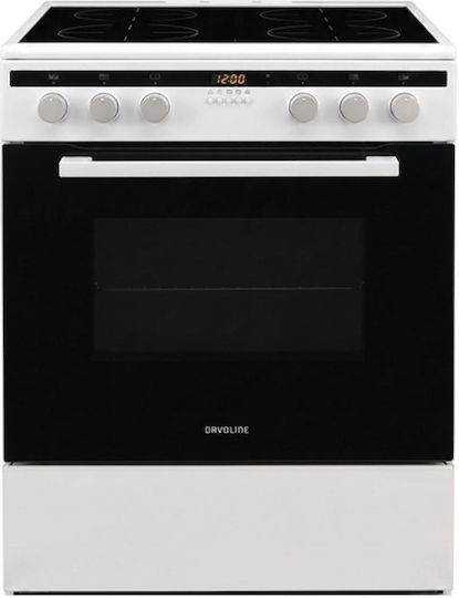 FMI 901WH Aragaz 70lt cu Plită Inductivă L59.5cm Albă
