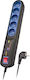 Lestar Power Strip 5 Sockets with 5m Cable